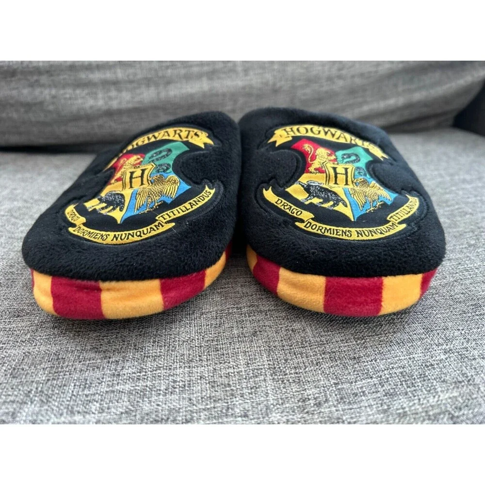 Harry Potter Hogwarts Mule Slippers Kids Size 2-3